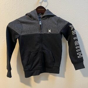 Hurley Boys Colorblock Full-Zip Hoodie – Size 4 –‎ Excellent Condition